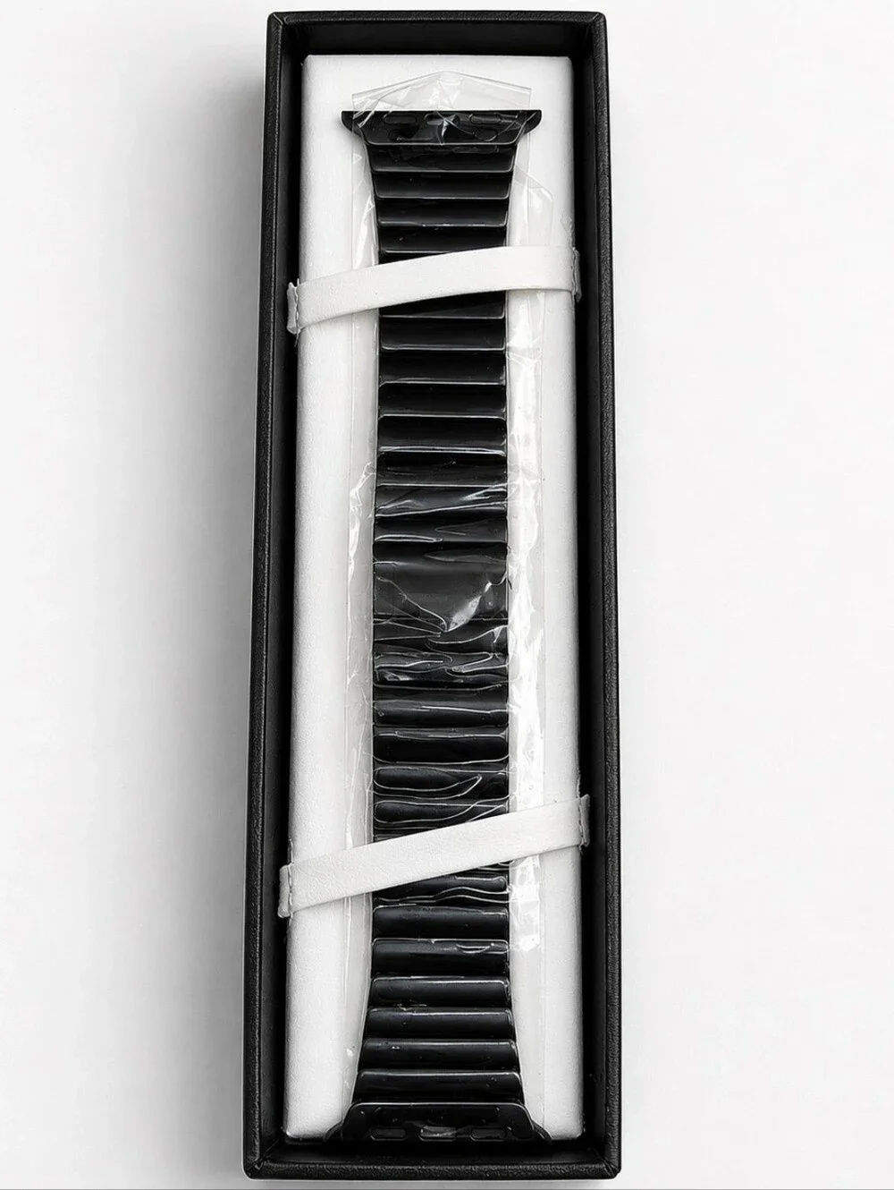 EOSO Stainless Steel Watch Band Bracelet – Black 42mm Compatible Replacement Ban